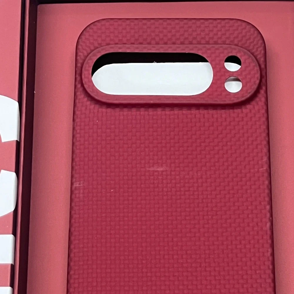 Latercase Pixel 9 Pro Crimson Impossibly Thin Phone Case Featherweight Open Box